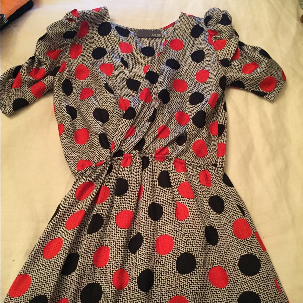 Myne Polka Dot Dress